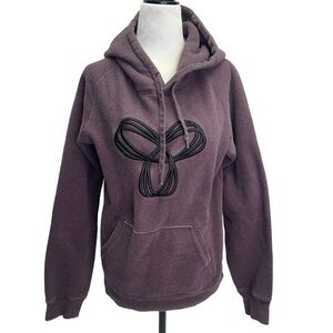 Aritzia TNA Purple Pullover Sweatshirt Hoodie Kangaroo Pocket Size M